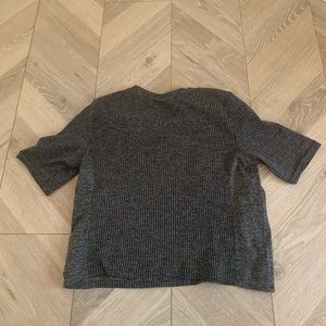 Athleta T-shirt Top Short Sleeve Medium Crop